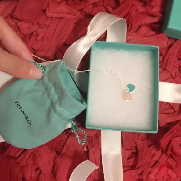 Tiffany & Co Blue Double Heart Return To Tiffany - Picture 2 of 5